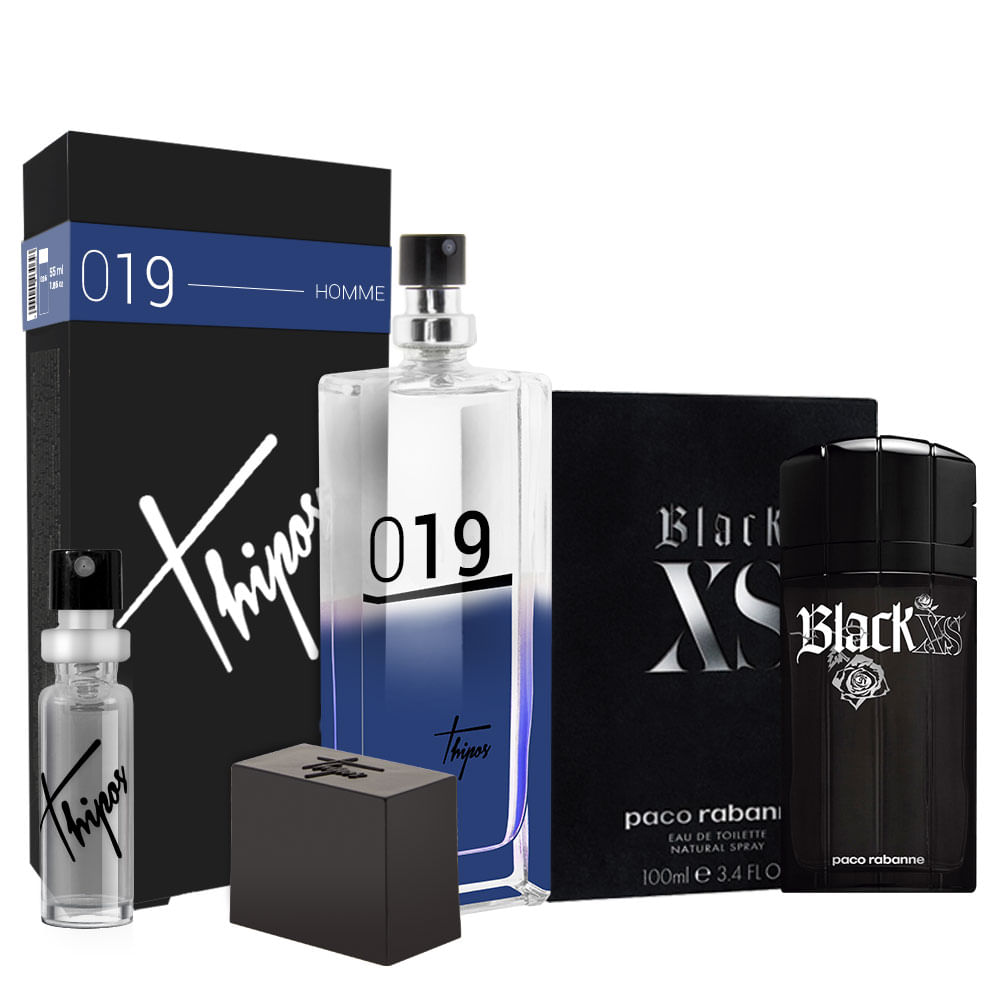 perfumes importados black xs